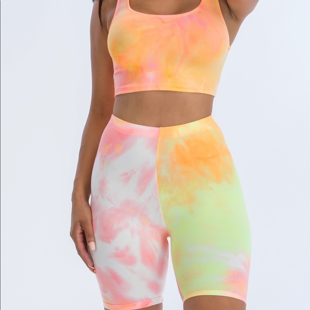 Tye Dye biker set